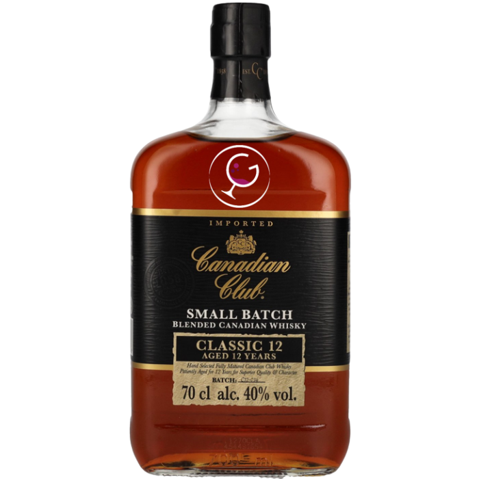 WHISKY CANADIAN CLUB 12Y CLASSIC 40% LT.1