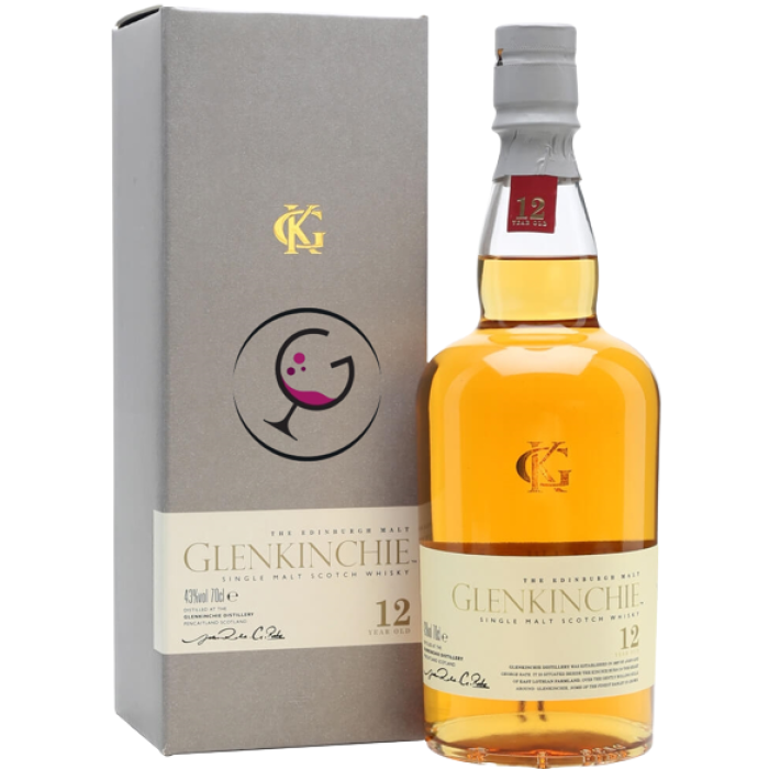 WHISKY GLENKINCHIE 12Y 43% CL.70 GB