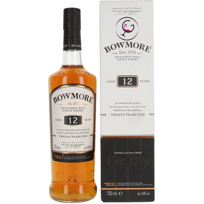 WHISKY BOWMORE 12Y 40% CL.70 GB