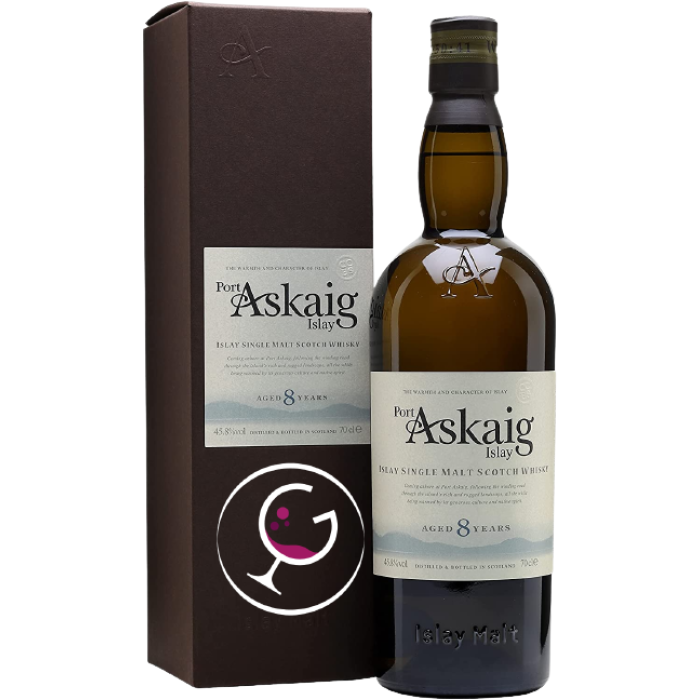 WHISKY PORT ASKAIG 8Y 45,8% CL.70