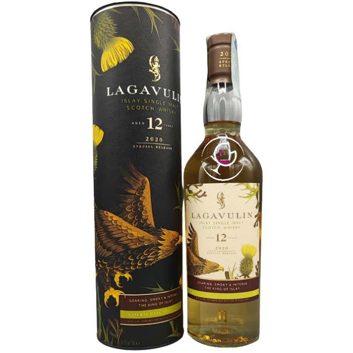 WHISKY LAGAVULIN 12Y CASK STR.56,5% CL.70 GB REAL.2020