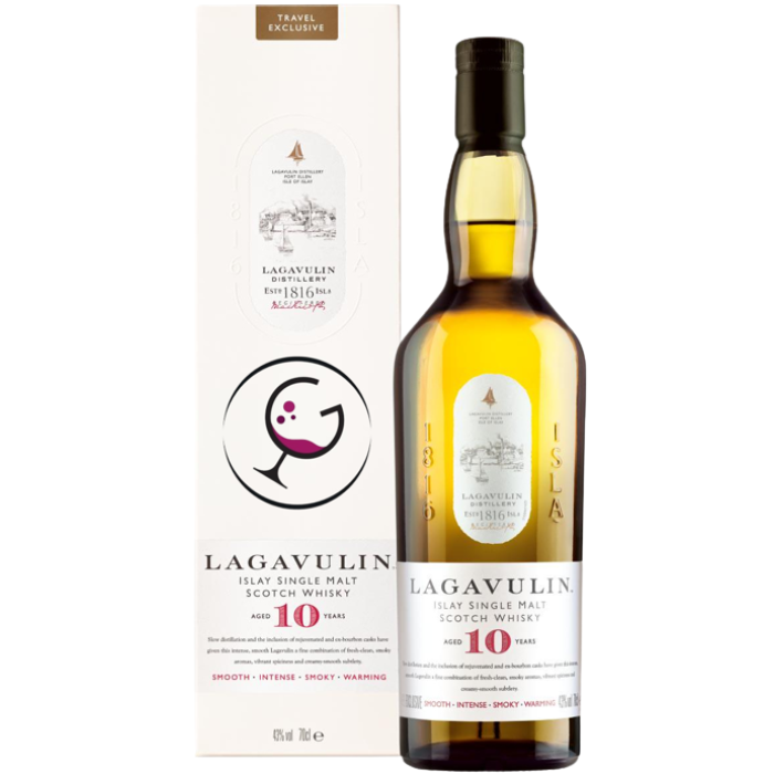 WHISKY LAGAVULIN 10Y 43% CL.70 GB