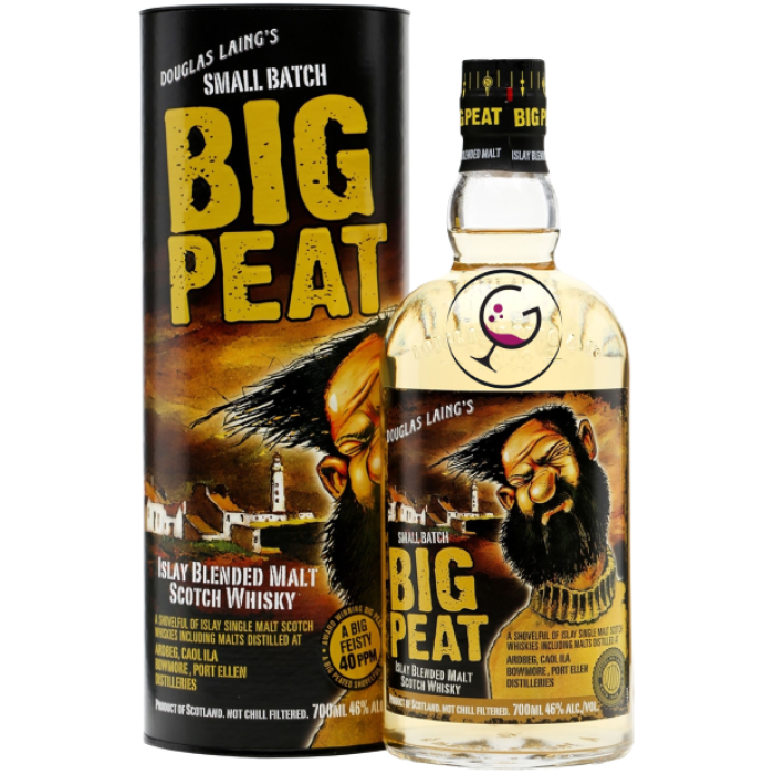 WHISKY D.LAING'S BIG PEAT ISLAY 46% CL.70 GB