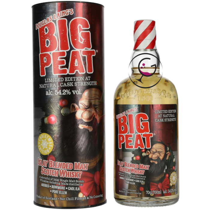 WHISKY D.LAING'S BIG PEAT ISLAY CHRISTMAS 53,6% CL.70 GB