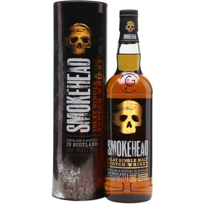 WHISKY SMOKEHEAD UNFILTERED 46% CL.70 GB