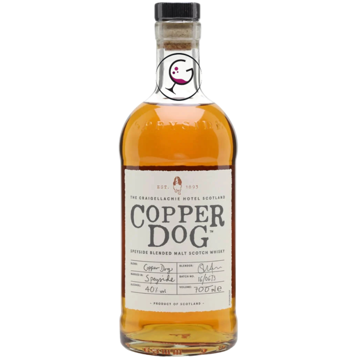 WHISKY COPPER DOG 40% CL.70