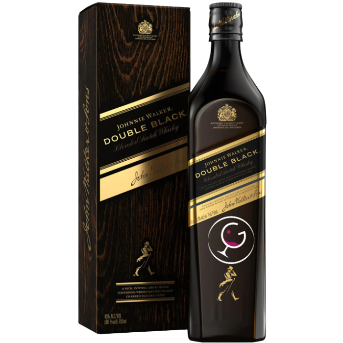 WHISKY JOHNNIE WALKER DOUBLE BLACK 40% CL.70