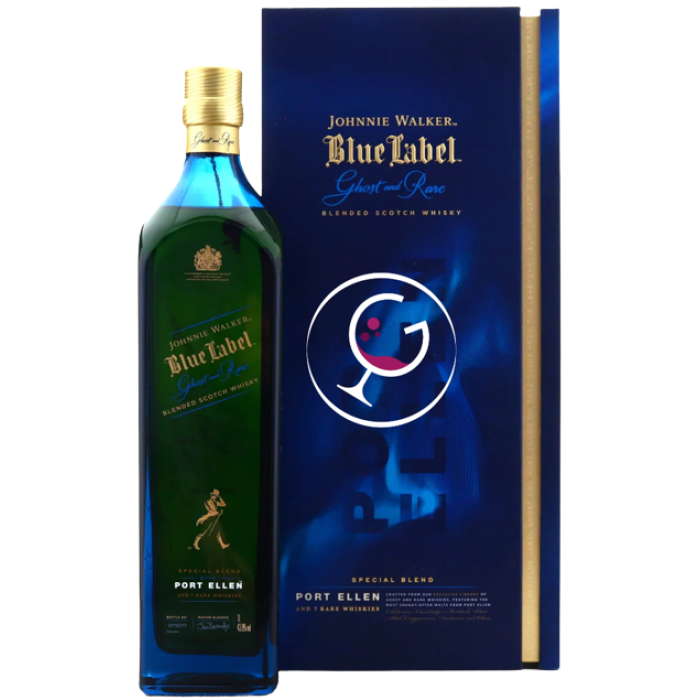 WHISKY JOHNNIE WALKER BLUE LABEL GHOST&RARE 43% CL.70