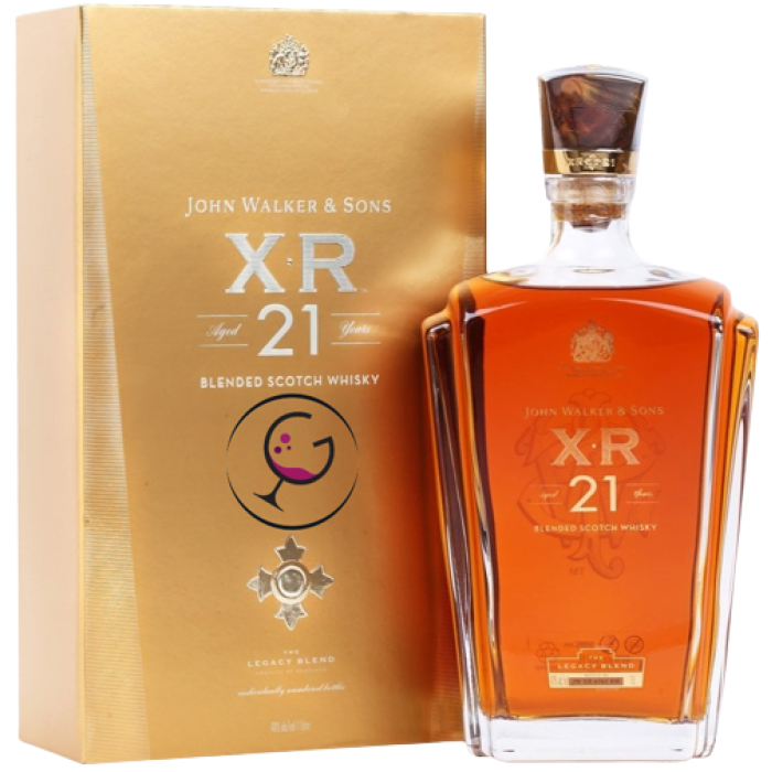 WHISKY JOHNNIE WALKER 21Y XR LEGACY 40% LT.1 GB