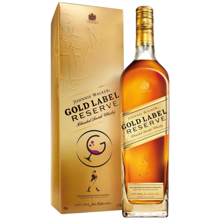 WHISKY JOHNNIE WALKER GOLD LABEL RESERVE 40% LT.1 GB