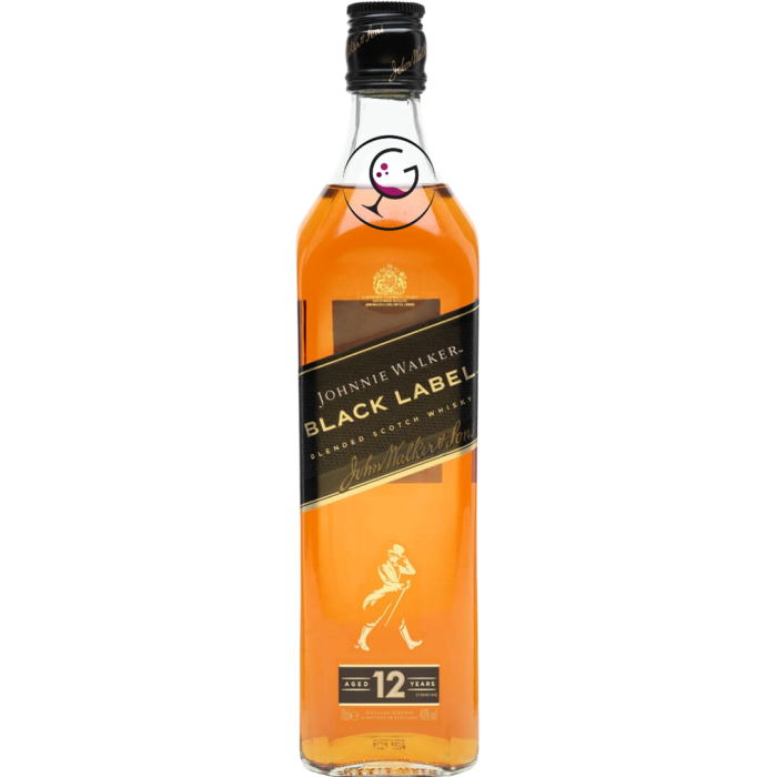 WHISKY JOHNNIE WALKER 12Y BLACK LABEL 40% CL.70