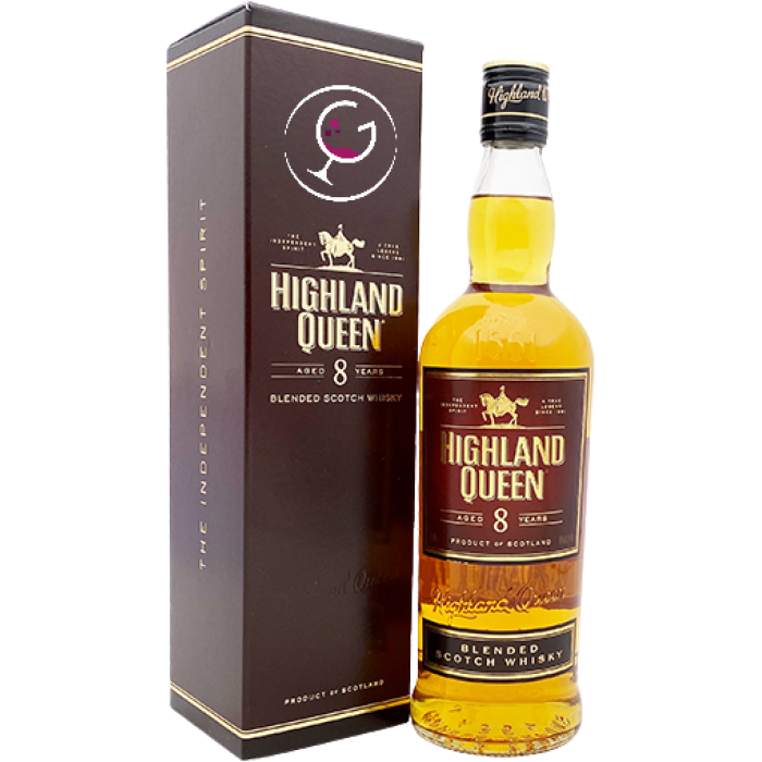 WHISKY HIGHLAND QUEEN 8Y OAK CASKS 40% CL.70