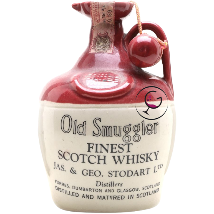 WHISKY OLD SMUGGLER 40% CL.70 CERAMICA