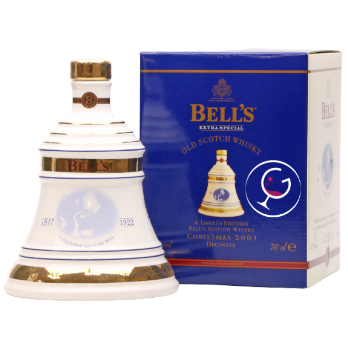 WHISKY BELL'S CHRISTMAS 2001 40% CL.70 CAMPANA