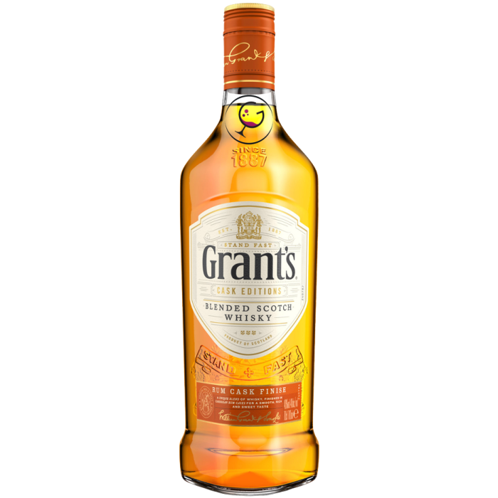 WHISKY GRANT'S RHUM FINISHED 40% CL.70