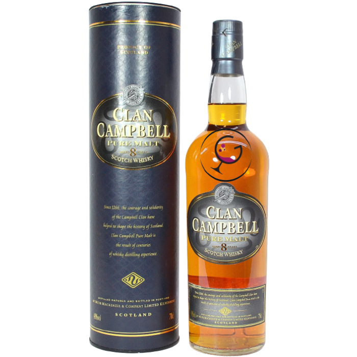 WHISKY CLAN CAMPBELL 8Y 40% CL.70