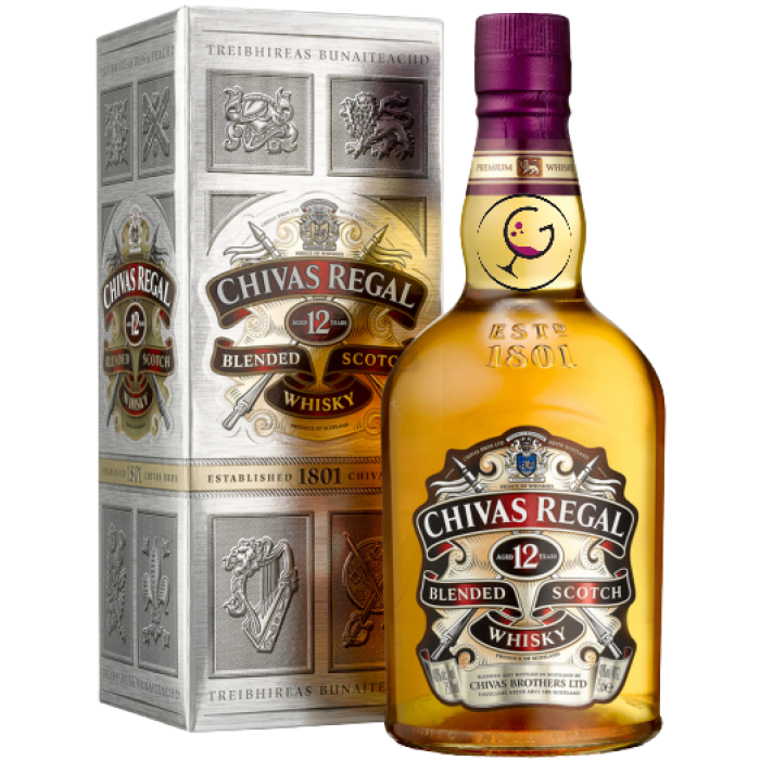 WHISKY CHIVAS REGAL 12Y 40% CL.70 GB