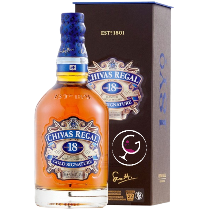 WHISKY CHIVAS REGAL 18Y GOLD SIGNATURE 40% CL.70