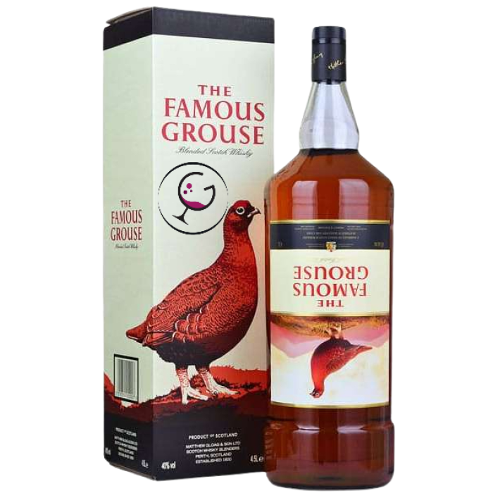 WHISKY rehob FAMOUS GROUSE 40% LT.4,5