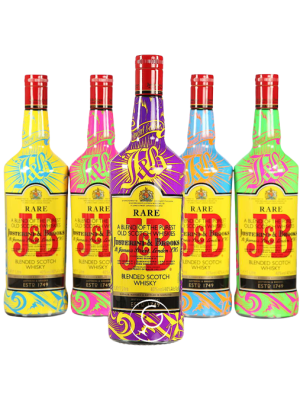 WHISKY J&B RARE TATTOO ED. 40% LT.1