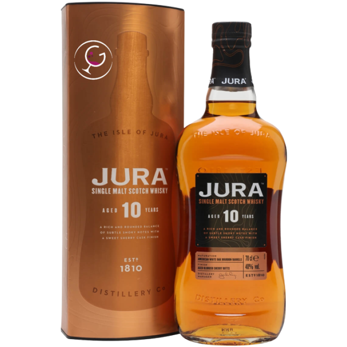 WHISKY ISLE OF JURA 10Y 40% CL.70 GB