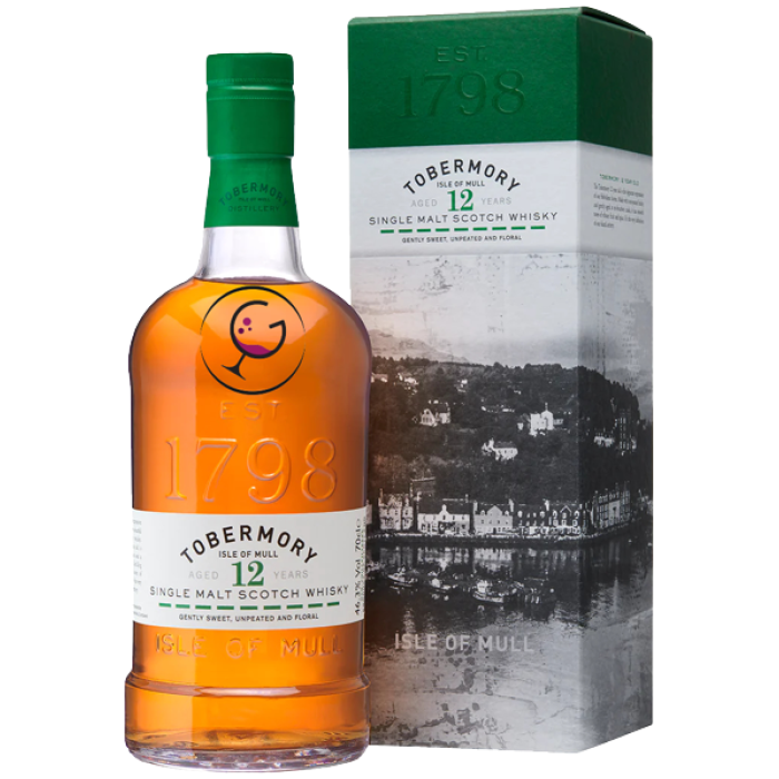 WHISKY TOBERMORY 12Y 46% CL.70 GB