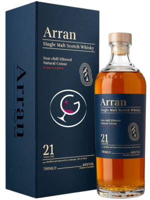 WHISKY ARRAN 21Y 46% CL.70 COFANETTO