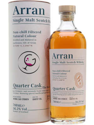 WHISKY ARRAN QUARTER CASK THE BOTHY 56,2% CL.70 GB