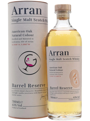 WHISKY ARRAN BARREL RESERVE 43% CL.70 GB