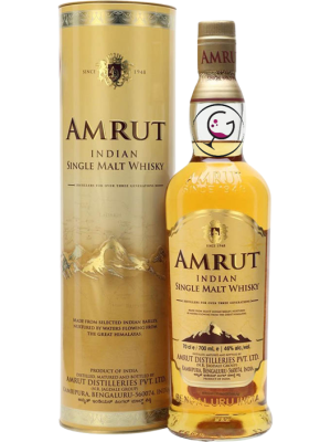 WHISKY AMRUT INDIAN SINGLE MALT 46% CL.70 GB