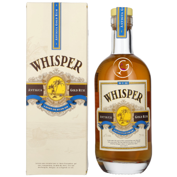 RHUM WHISPER GOLD 40% CL.75 GB