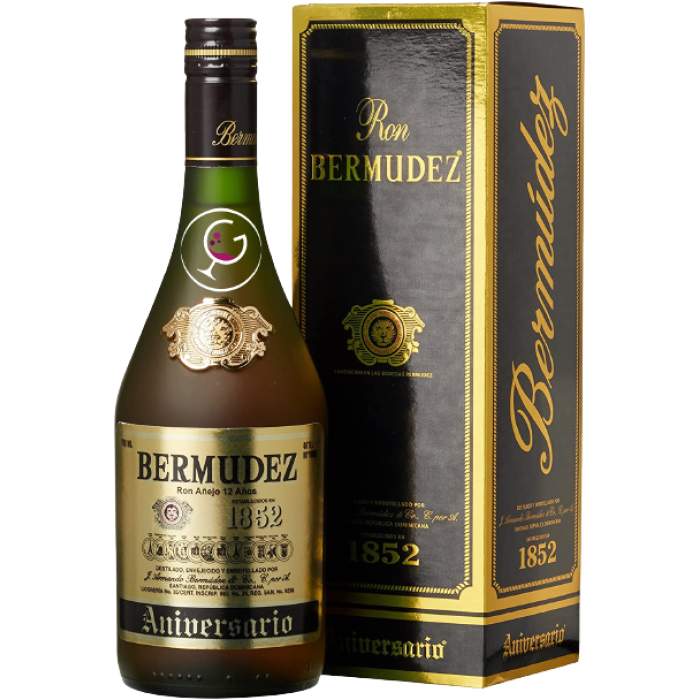 RHUM BERMUDEZ 12Y ANNIVERSARIO 40% CL.70 selecto