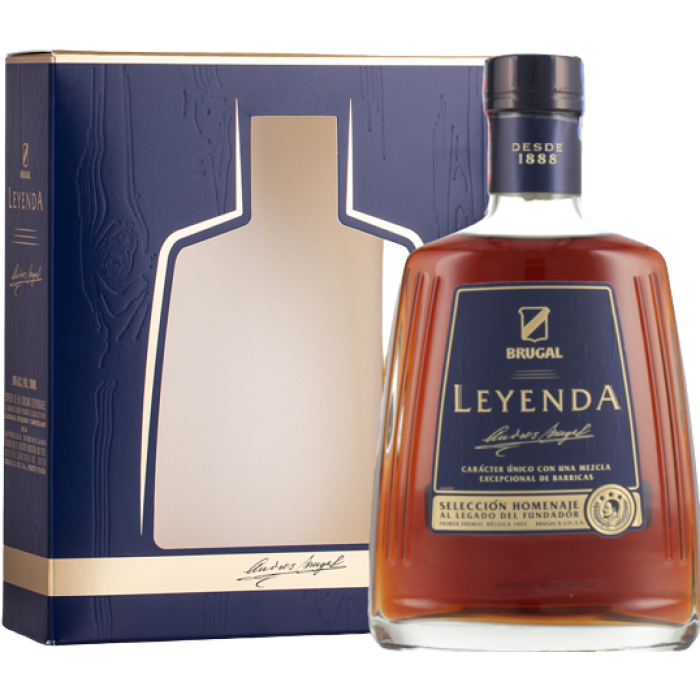 RHUM BRUGAL LEYENDA SELECCION HOMENAJE 38% CL.70 GB