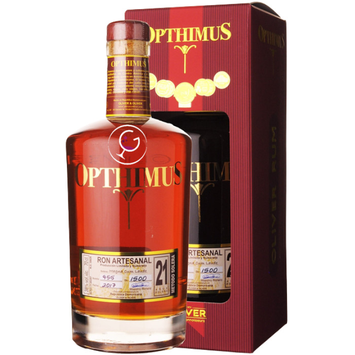 RHUM OPTHIMUS 21Y SOLERA 38% CL.70 GB