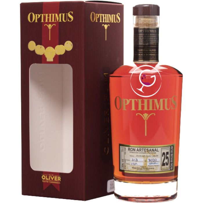 RHUM OPTHIMUS 25Y SOLERA 38% CL.70 GB