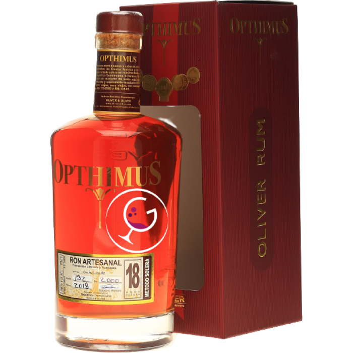 RHUM OPTHIMUS 18Y SOLERA 38% CL.70 GB