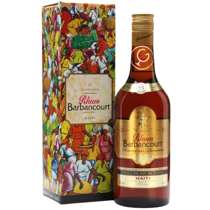 RHUM BARBANCOURT 15Y RES.DU DOMAINE 43% CL.70 GB