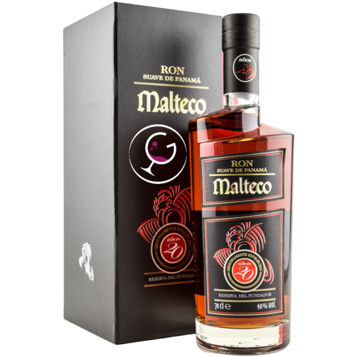 RHUM MALTECO 20Y SOLERA RES.FUNDADOR 40% CL.70