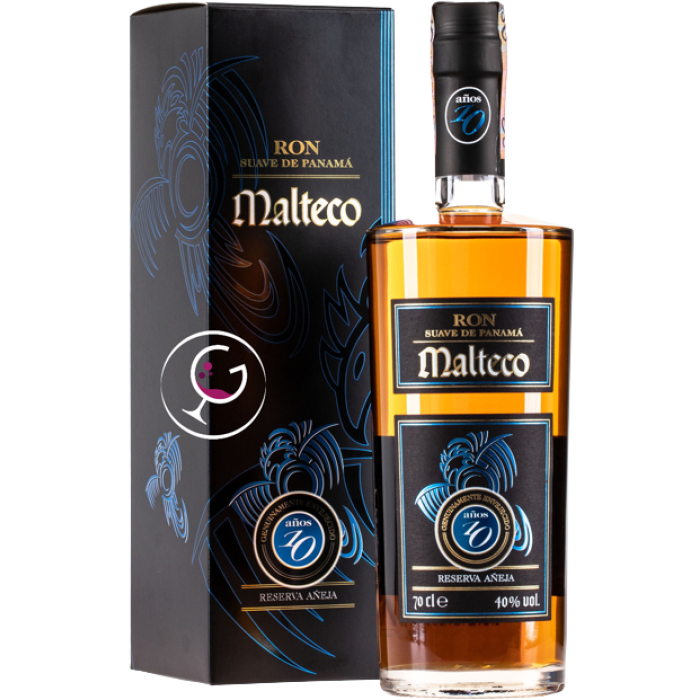 RHUM MALTECO 10Y SOLERA ANEJO SUAVE 40% CL.70