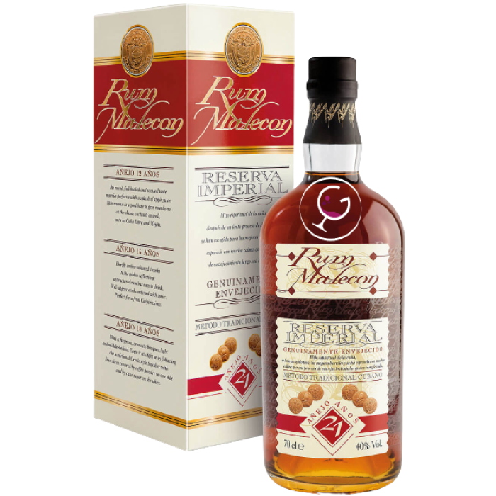 RHUM MALECON 21Y RES.IMPERIAL ANEJO 40% CL.70