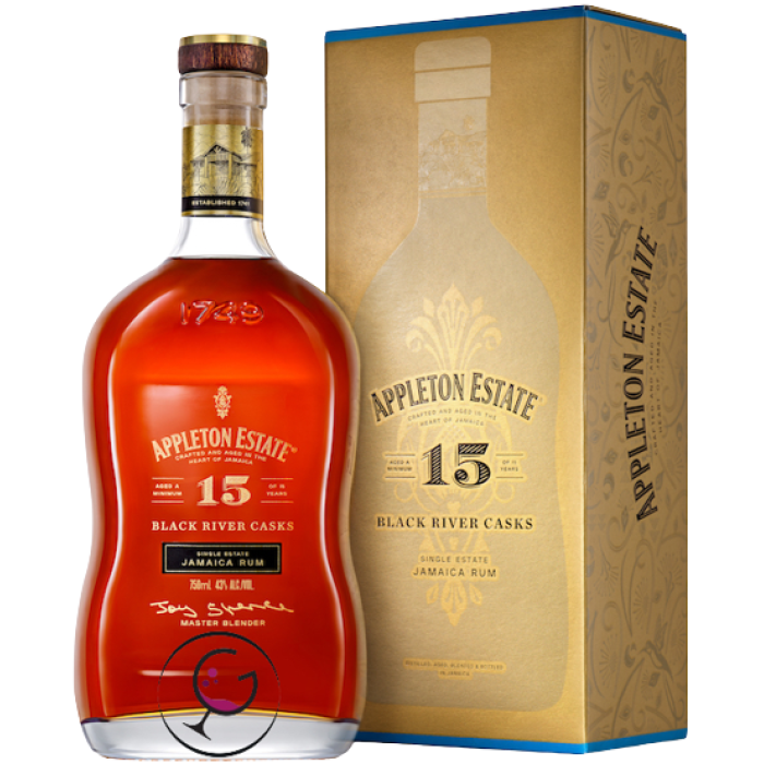 RHUM APPLETON ESTATE 15Y 43% CL.70 GB