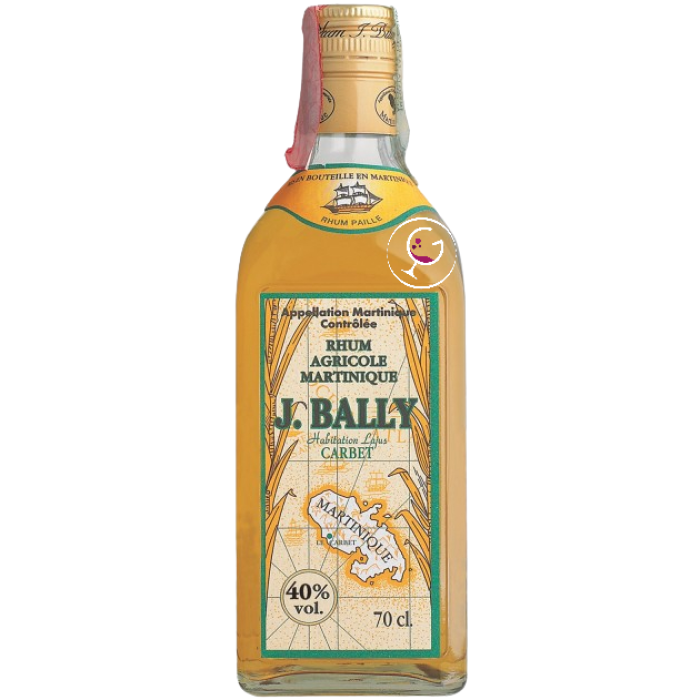 RHUM J.BALLY AGRICOLE PAILLE 40% CL.70