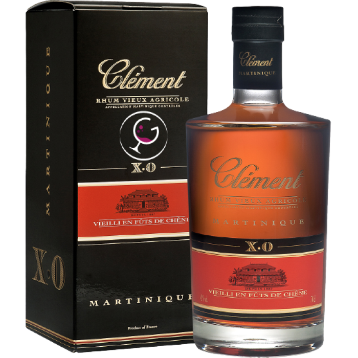 RHUM CLEMENT V.AGRICOLE XO 42% CL.70 GB