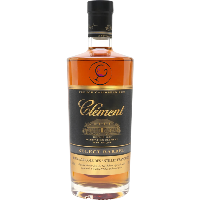 RHUM CLEMENT AGRICOLE SELECT BARREL 40% CL.70