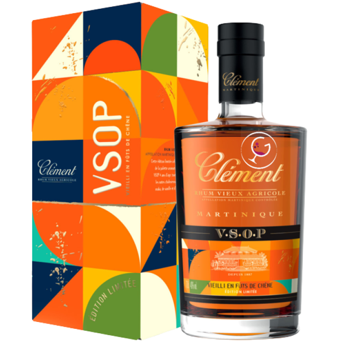 RHUM CLEMENT V.AGRICOLE VSOP 40% CL.70 GB