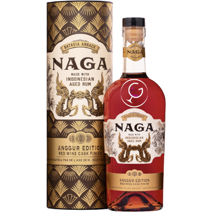 RHUM NAGA ANGGUR EDITION 40% CL.70 TUBO