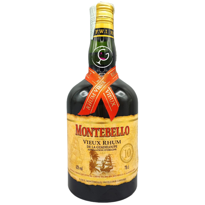 RHUM MONTEBELLO V.AGRICOLE 10Y 1999 42% CL.70