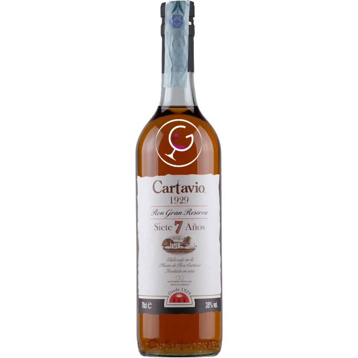 RHUM CARTAVIO 7Y GRAN RESERVA 38% CL.70