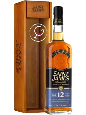 RHUM ST.JAMES V.AGRICOLE 12Y 43% CL.70 LEGNO