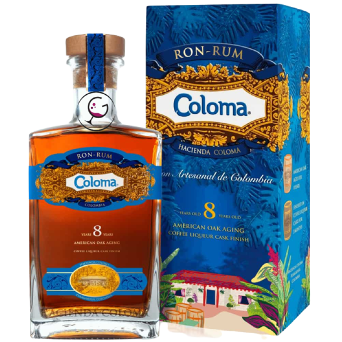 RHUM COLOMA 8Y 40% CL.70